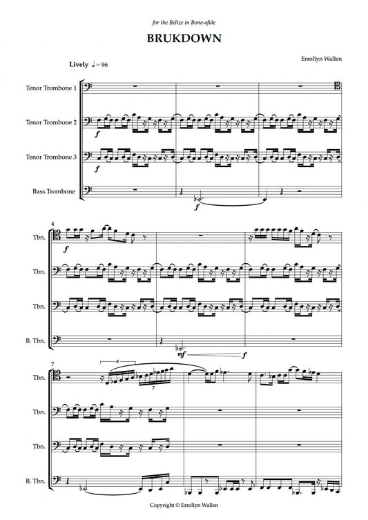 BRUKDOWN (Full Score)
