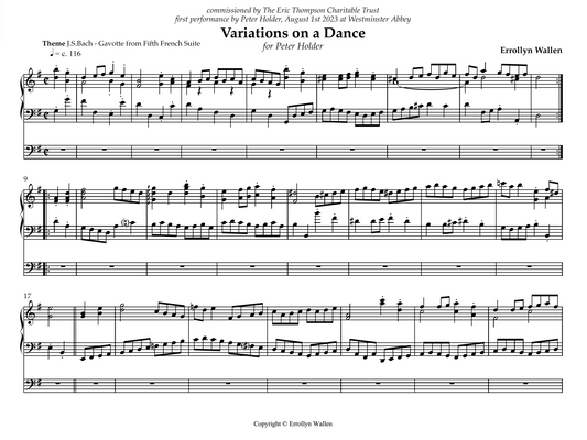 Variations on a Dance